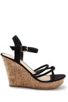 Forever21 Yoki Faux Suede Wedges