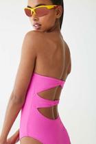 Forever21 Cutout Back One-piece Swimsuit