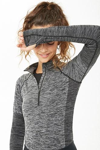 Forever21 Active Marled Pullover