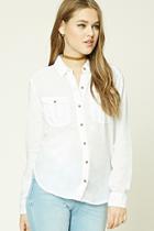 Forever21 Button-front Shirt