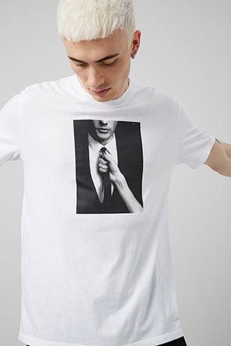 Forever21 Man & Woman Photo Graphic Tee