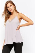 Forever21 Lace Trim Cami Top