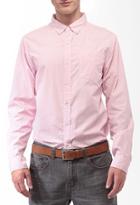 21 Men Striped Button Down Shirt