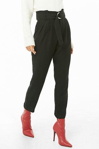 Forever21 High-rise Cropped Pants