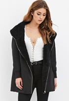 Forever21 Faux Fur-lined Coat
