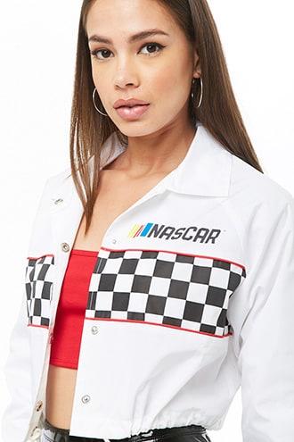 Forever21 Nascar Graphic Windbreaker