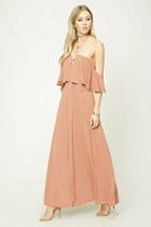 Forever21 Off-the-shoulder Maxi Dress
