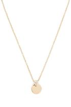 Forever21 Pendant Disc Necklace