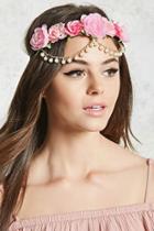 Forever21 Floral Chain Headwrap