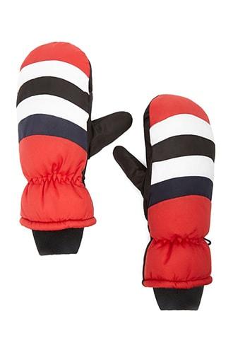 Forever21 Padded Colorblock Mittens