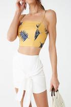 Forever21 Draped Tie-front Mini Skirt
