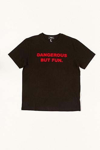 Forever21 Dangerous But Fun Graphic Tee