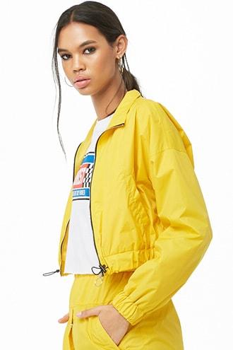 Forever21 Pull-ring Windbreaker Jacket
