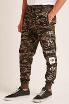 Forever21 Young & Reckless Camo Sweatpants