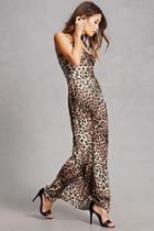 Forever21 Kikiriki Leopard Maxi Dress
