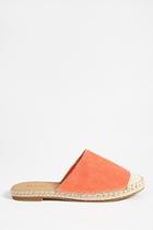 Forever21 Canvas Espadrille Mules