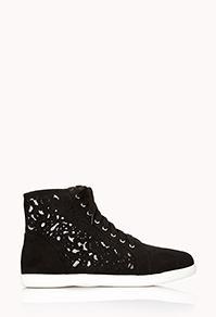 Forever21 Opulent Lasercut High-tops