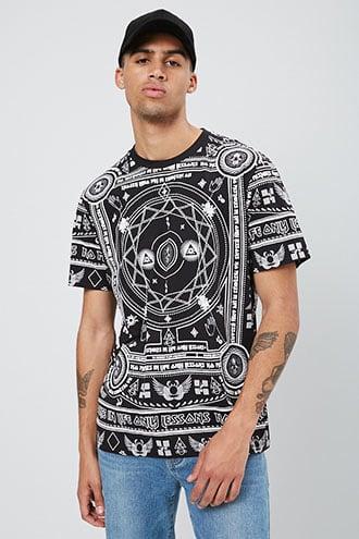 Forever21 Celestial Graphic Tee