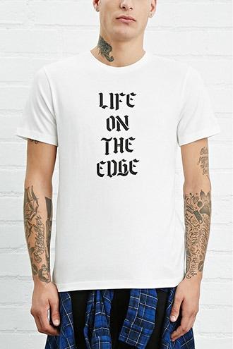 21 Men Men's  Life On The Edge Tee