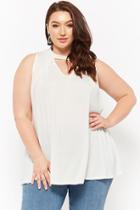 Forever21 Plus Size Cutout Swing Top