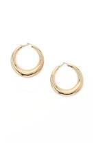 Forever21 Rounded Hoop Earrings