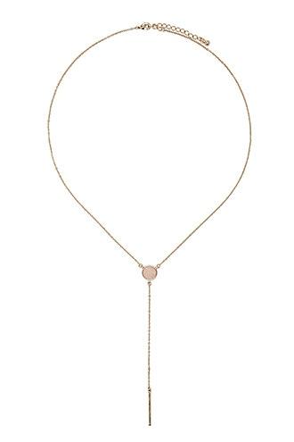 Forever21 Faux Marble Pendant Necklace