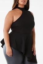 Forever21 Plus Size Sleeveless Flounce Top