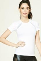 Forever21 Active Mesh-paneled Top