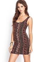 Forever21 Tribal Print Bodycon Dress