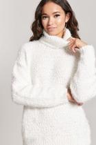 Forever21 Fuzzy Knit Turtleneck Sweater