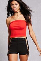 Forever21 Lace-up Shorts