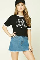 Forever21 La Is For Lovers Ringer Tee