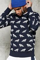 Forever21 Fox Pattern Sweater