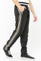 Forever21 Lifted Anchors Metallic Stripe Track Pant