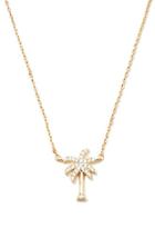 Forever21 Palm Tree Charm Necklace