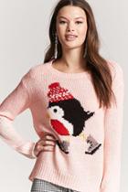 Forever21 Penguin Graphic Sweater