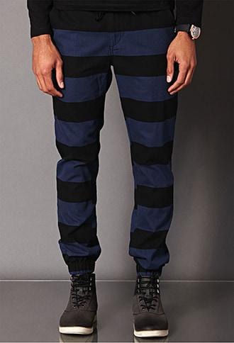 Forever21 Striped Joggers