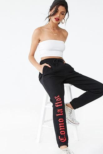 Forever21 Selena Graphic Joggers