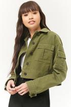Forever21 Woven Utility Jacket