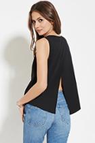 Love21 Women's  Contemporary Tulip-back Top