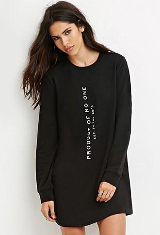 Forever21 Women's  No One Graphic Top