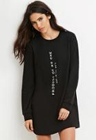 Forever21 Women's  No One Graphic Top