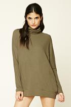 Forever21 Women's  Ribbed Knit Dolman Top