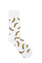 Forever21 Men Banana Graphic Crew Socks