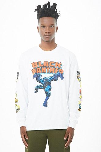 Forever21 Black Panther Graphic Top
