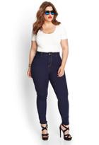 Forever21 Plus Size High-waisted Skinny Jeans (short)