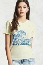 Forever21 Wave Goodbye Graphic Tee