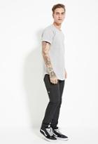 21 Men Men's  Black Dickies Skinny Straight Work Pants