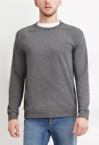 21 Men Men's  Cotton-blend Raglan Pullover