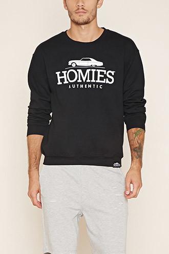 Forever21 Women's  Homies Graphic Pullover